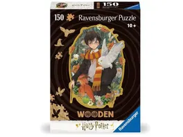 Ravensburger Puzzle WOODEN Puzzle 12001458 Harry Potter 150 Teile Kontur Holzpuzzle