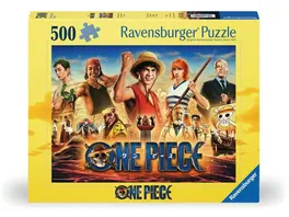 Ravensburger Puzzle 12001499 The Adventures of the Straw Hat Pirates 500 Teile Puzzle