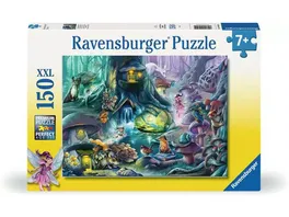 Ravensburger Kinderpuzzle 12004051 Zauberhafter Wald Puzzle fuer Kinder ab 7 Jahren mit 150 Teilen im XXL Format