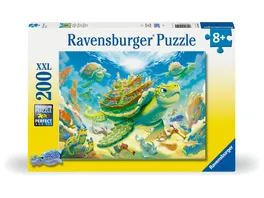 Ravensburger Kinderpuzzle 12004052 Magische Tiefsee Puzzle fuer Kinder ab 8 Jahren mit 200 Teilen im XXL Format