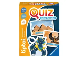 Ravensburger tiptoi 00166 Quiz Altes Aegypten Quizspiel fuer Kinder ab 6 Jahren fuer 1 4 Spieler