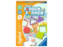 Ravensburger tiptoi Spiel 00168 Meine Farben und Formen Lernspiel fuer Kinder ab 2 Jahren