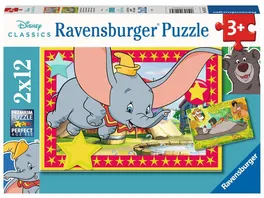 Ravensburger Puzzle 05575 Das Abenteuer ruft 2x12 Teile Disney Puzzle