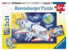 Ravensburger Puzzle Reise durch den Weltraum 24 Teile