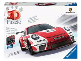 Ravensburger Puzzle 3D Puzzles Porsche 911 GT3 Cup Salzburg Design