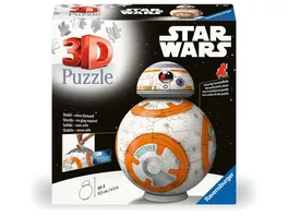 Ravensburger Puzzle 3D Puzzle 11578 Star Wars BB8 Astromech Druide aus Episode VII VIII und IX