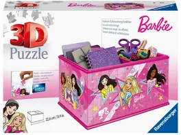 Ravensburger Puzzle 3D Puzzles Aufbewahrungsbox Barbie