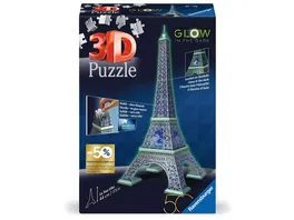 Ravensburger Puzzle 3D Puzzle 11591 Eiffelturm Glow In The Dark Edition