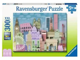 Ravensburger Puzzle Buntes Europa 300 Teile