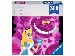 Ravensburger Puzzle Alice 300 Teile Disney Puzzle fuer Erwachsene und Kinder ab 8 Jahren
