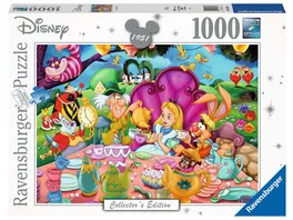 Ravensburger Puzzle Alice im Wunderland 1000 Teile Disney Puzzle fuer Erwachsene und Kinder ab 14 Jahren