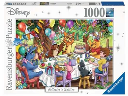 Ravensburger Puzzle Winnie Puuh 1000 Teile Disney Puzzle fuer Erwachsene und Kinder ab 14 Jahren