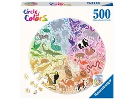 Ravensburger Puzzle Circle of Colors Animals 500 Teile