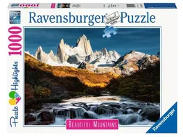 Ravensburger Puzzle Fitz Roy Patagonien 1000 Teile