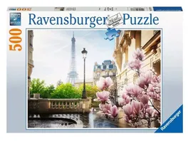 Ravensburger Puzzle Fruehling in Paris 500 Teile