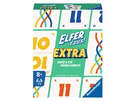 Ravensburger Spiel Elfer raus Extra Kartenspiel fuer 2 6 Spieler Klassiker ab 8 Jahren Extra Edition
