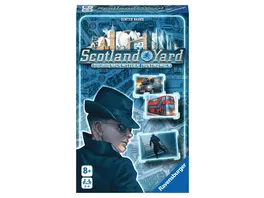 Ravensburger Spiel Scotland Yard Mitbringspiel fuer 2 4 Spieler Strategiespiel ab 8 Jahren kompaktes Format