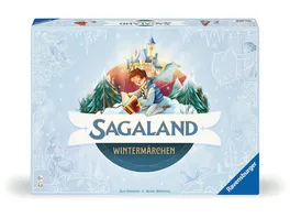 Ravensburger Spiel Sagaland Wintermaerchen Brettspiel fuer Kinder und Erwachsene 2 6 Spieler