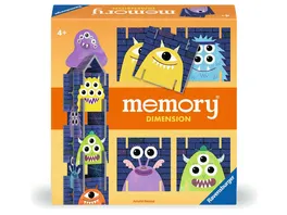 Ravensburger Spiel memory Dimension Der Spieleklassiker memory mit attraktivem Mehrwert