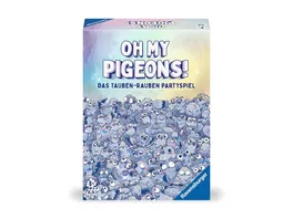 Ravensburger Spiel Oh my Pigeons Das Tauben Rauben Partyspiel Kartenspiel und Partyspiel fuer 2 5 Personen ab 8 Jahren