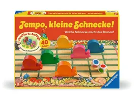 Ravensburger Spiel Kinderspiel 23034 Tempo kleine Schnecke 40 Jahre Jubilaeum