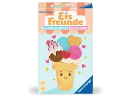 Ravensburger Spiel Eis Freunde suesses Merk und Sammelspiel fuer Kinder ab 3 Jahren fuer 2 4 Spieler