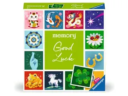 Ravensburger Spiel 23488 memory moments Good luck Ravensburger Spieleklassiker fuer 2 bis 6 Spieler ab 3 Jahren