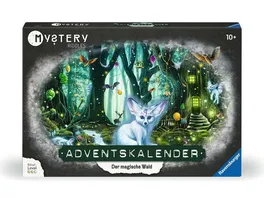 Ravensburger 23627 Mystery Adventskalender Der magische Wald 24 Raetsel fuer EXIT Begeisterte ab 10 Jahren