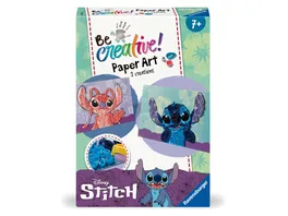 Ravensburger Beschaeftigung BeCreative Paper Art Quilling Disney Stitch Bastelset