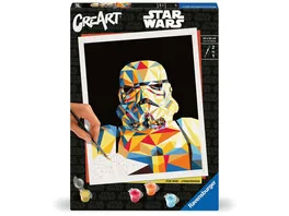 Ravensburger CreArt Malen nach Zahlen 23895 Star Wars Stormtrooper ab 12 Jahren