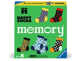 Ravensburger Spiel memory Happy Socks Der Ravensburger Spieleklassiker in Kooperation mit Happy Socks