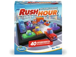 Thinkfun Rush Hour Das geniale Stauspiel Logikspiel von Thinkfun fuer Jungen und Maedchen ab 8 Jahren