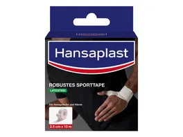Hansaplast robustes Sporttape weiss 2 5cm