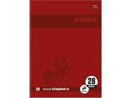 Staufen Premium Collegeblock A4 80 Blatt Lineatur 28