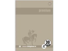 Staufen Premium Collegeblock A4 80 Blatt Lineatur 20