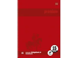 Staufen Premium Collegeblock A5 80 Blatt Notenlineatur 14