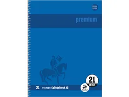 Staufen Premium Collegeblock A5 80 Blatt Lineatur 21