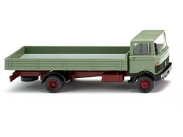 WIKING 043120 1 87 Pritschen Lkw MB LP 809 hellgruen