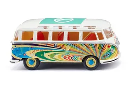 WIKING 076502 1 40 VW T1 Sambabus Flower Power