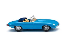 WIKING 081707 1 87 Jaguar E Type Roadster blau