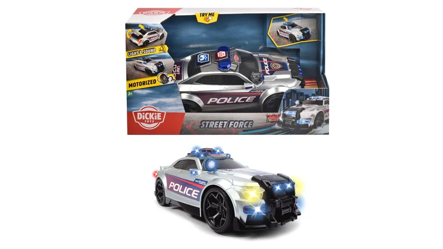 Dickie Toys - Street Force Police online bestellen | MÜLLER