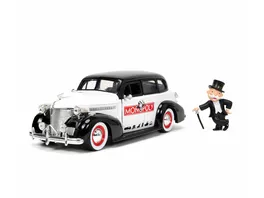 Jada Mr Monopoly 1939 Chevy Master 1 24