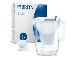 BRITA Wasserfilter Style hellgrau inkl MX PRO