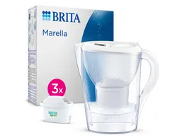 BRITA Wasserfilter Marella weiss inkl 3 MX PRO
