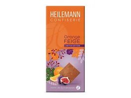 Heilemann Orange Feige Edelvollmilch Schokolade