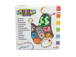 Simba 106374136 Art Fun Perlenset 3 fach sortiert