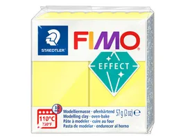 STAEDTLER Modelliermasse FIMO effect transparent Gelb