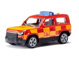 SIKU 1568 Super Land Rover Defender Feuerwehr