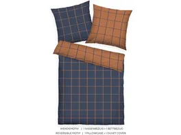 Tom Tailor Flanell Bettwaesche Karo MIG LARGE CHECK 80x80cm 135x200cm