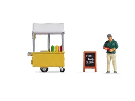 NOCH 16505 H0 Tiny Scenes Hot Dog Stand